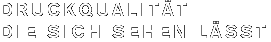 Druckqualit&auuml;t